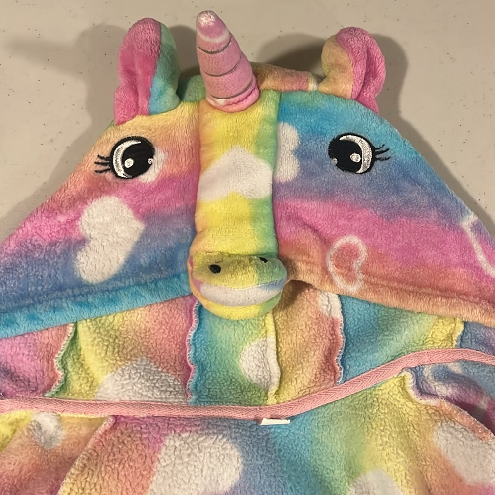 Girls Colorful Robe - Picture 3 of 4
